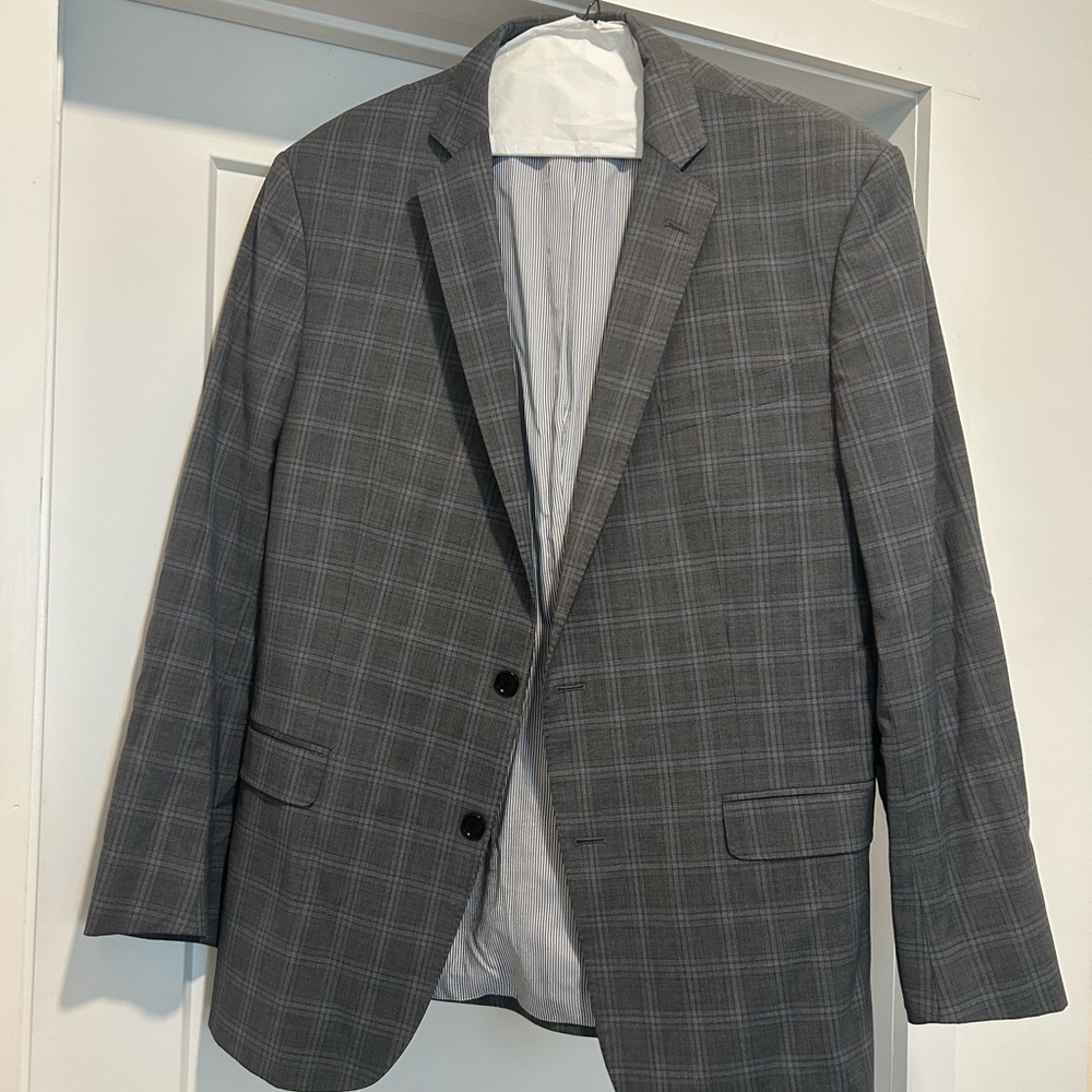 Brooks Brothers Gray Sport Coat with Modern Cut